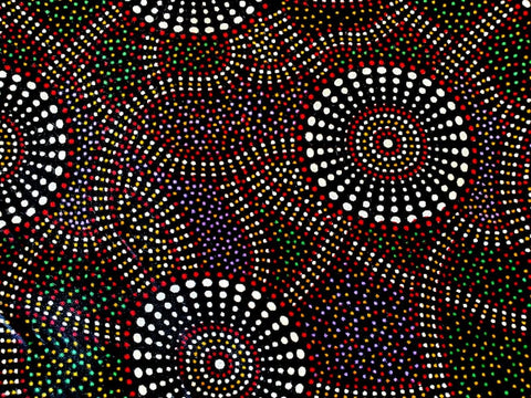 Kangaroo Path Black - Fat Quarter