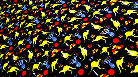 Wild & Free Kangaroo - Fat Quarter