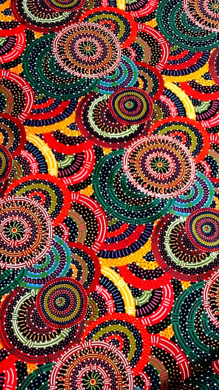 Womens Body Dreaming Black - Fat Quarter