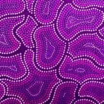 Bush Seeds Purple - Fat Quarter