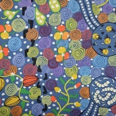 Corroboree Blue - Fat Quarter