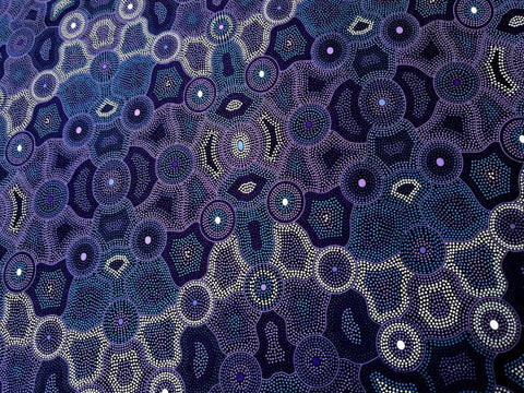 Akuna Dreaming Purple - Fat Quarter