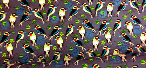 Bush Buddies Kookaburra - Fat Quarter