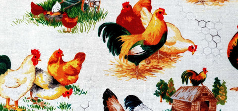 Chicken Talk - Fat Quarter