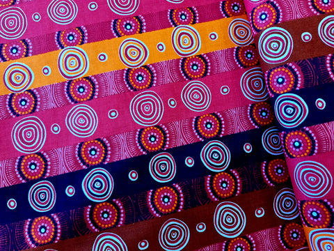 Desert Flowers Pink - Fat Quarter