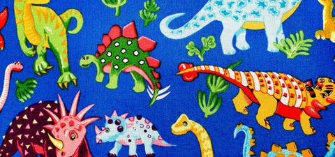 Dino Dance Royal - Fat Quarter