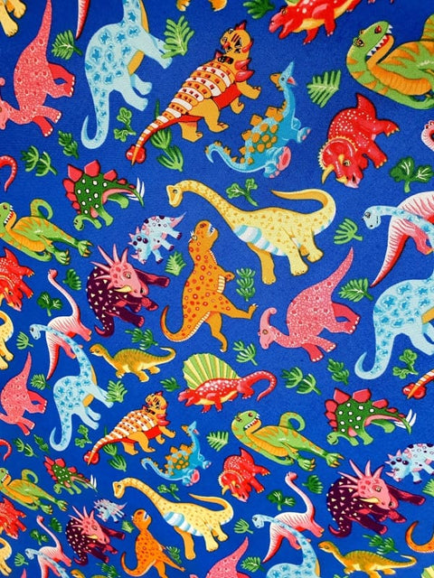 Dino Dance Royal - Fat Quarter