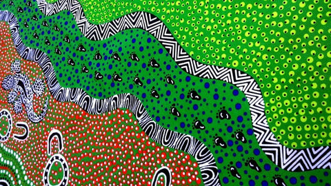 Goanna Dreaming Green