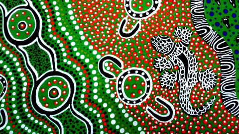 Goanna Dreaming Green