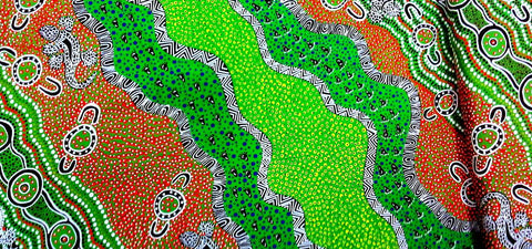 Goanna Dreaming Green