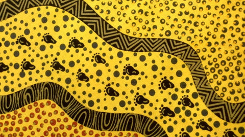 Goanna Dreaming Yellow