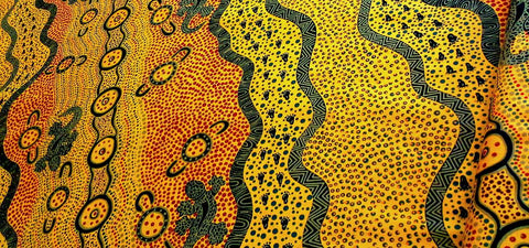 Goanna Dreaming Yellow