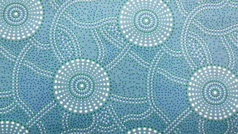 Kangaroo Path Blue - Fat Quarter