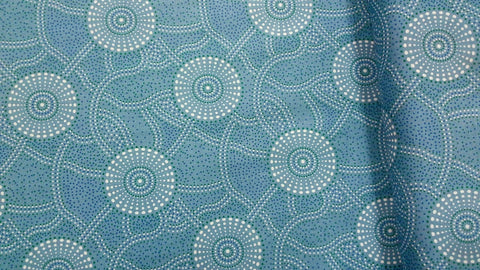 Kangaroo Path Blue - Fat Quarter