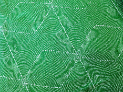 Plum Seeds Green - Fat Quarter