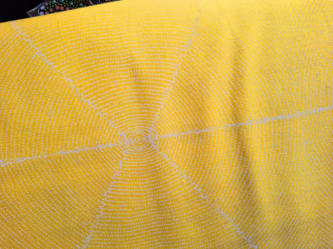 Plum Seeds Yellow - Fat Quarter