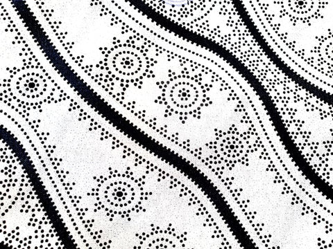 Stars in the Sky White - Fat Quarter