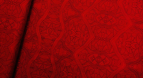 Untitled Red - Fat Quarter